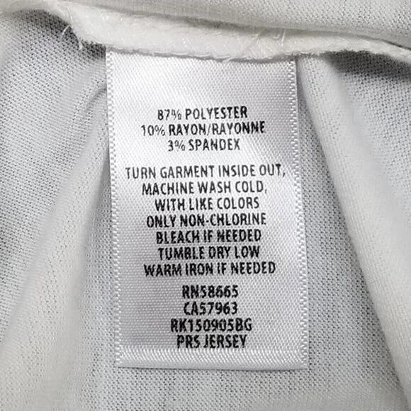 Harper Canyon Crop Short Sleeve Graphic Tee XL/Extra Large 14/16 White NWT - Picture 5 of 5